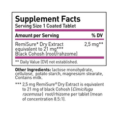 Remifemin packaging front captures trusted German-made herbal support for hot flashes.