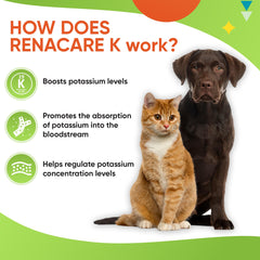 US-made potassium supplement for dogs and cats