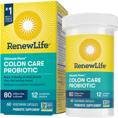 Colon Care Probiotic bottle with 60 capsules
