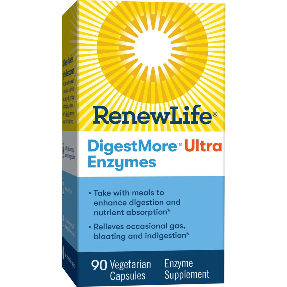 Nutrition facts and ingredients overview for DigestMore Ultra