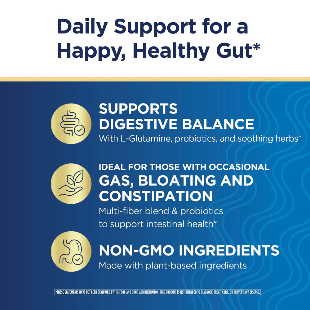 Relief from gas, bloating and constipation with Fiber Smart