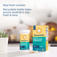 Bottle with resealable cap and 30-count