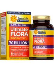 Renew Life Ultimate Flora Probiotics bottle front