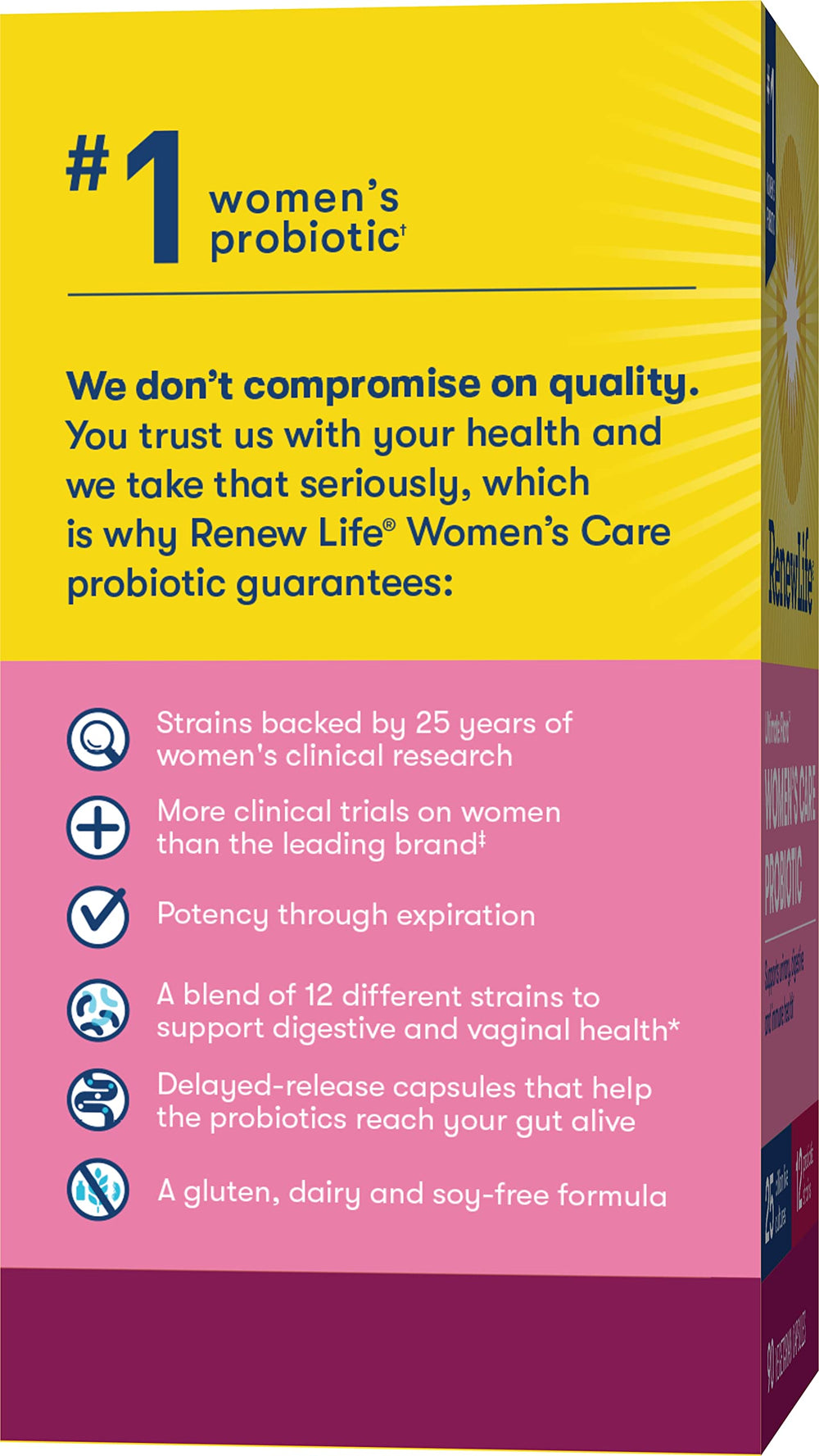 Women's health probiotic formulated by experts