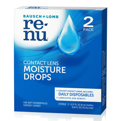 Renu label close-up on bottle for easy identification