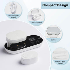 Storage case and accessories for ReO2 in white
