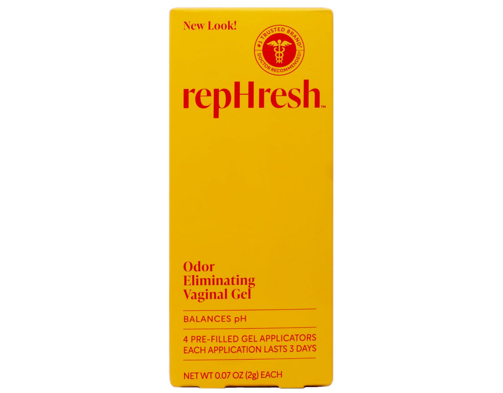 Rephresh vaginal gel applicator designed for comfortable, targeted application.