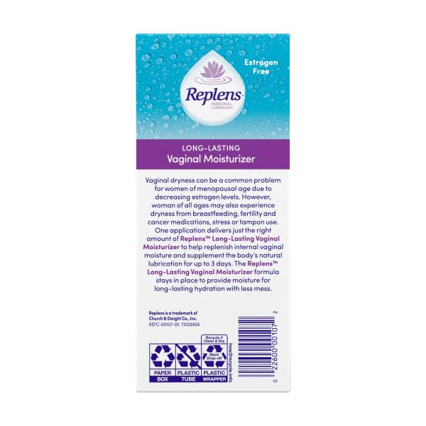Replens 35 g tube close-up with fragrance-free formula
