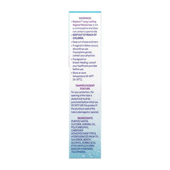 Replens FDA-cleared badge close-up indicating vaginal-use lubrication
