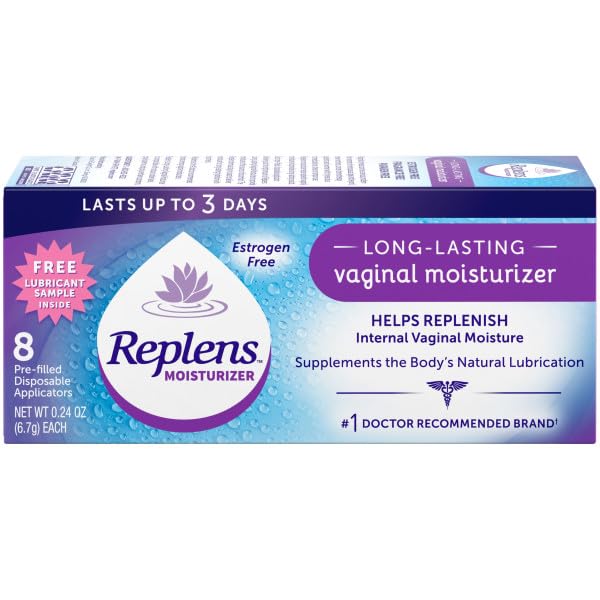 Replens packaging front with branding to convey trust and quality