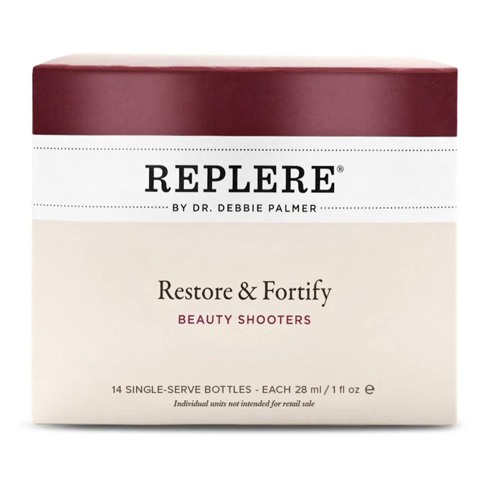Replere product line showing All Natural label