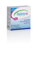 Replesta NX 14,000 IU weekly chewable wafer in orange flavor