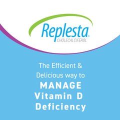 Replesta NX weekly vitamin D3 chewable wafer orange flavor close-up