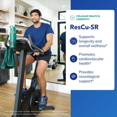 Close-up of resveratrol and curcumin ingredients