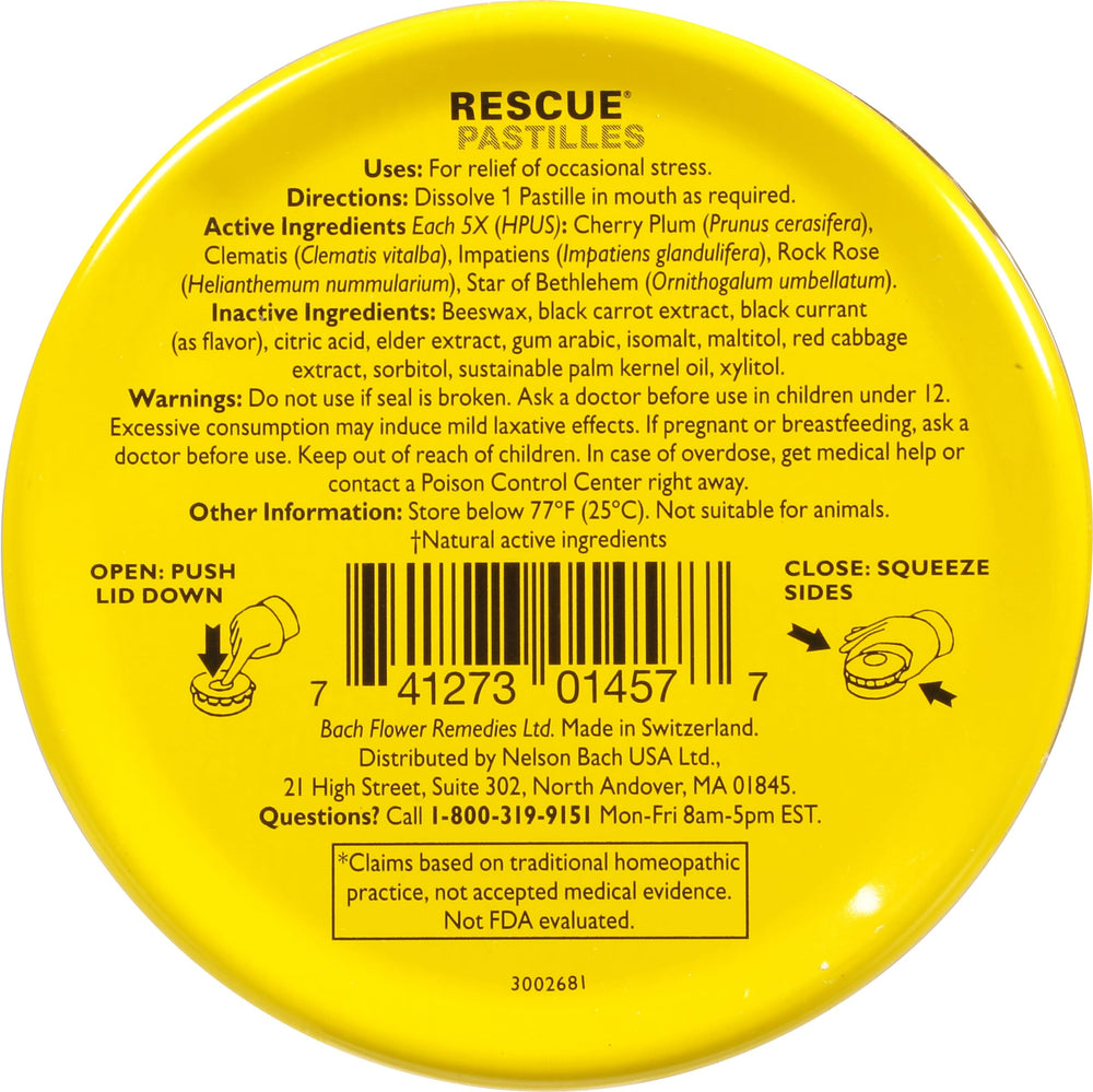 Label highlights gluten-free, sugar-free, and vegetarian