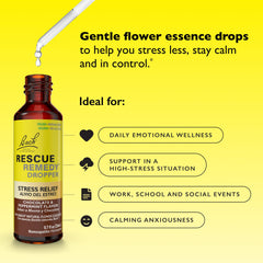 Rescue Remedy Chocolate Peppermint flavor label