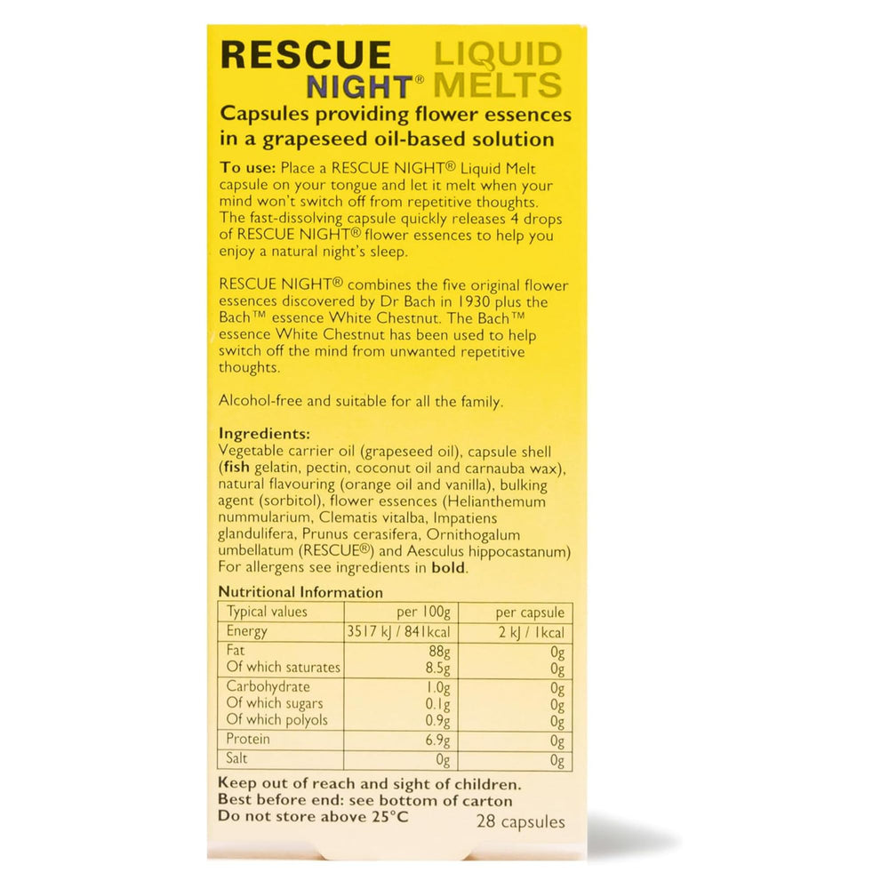 RESCUE SLEEP melts on tongue for natural nighttime support