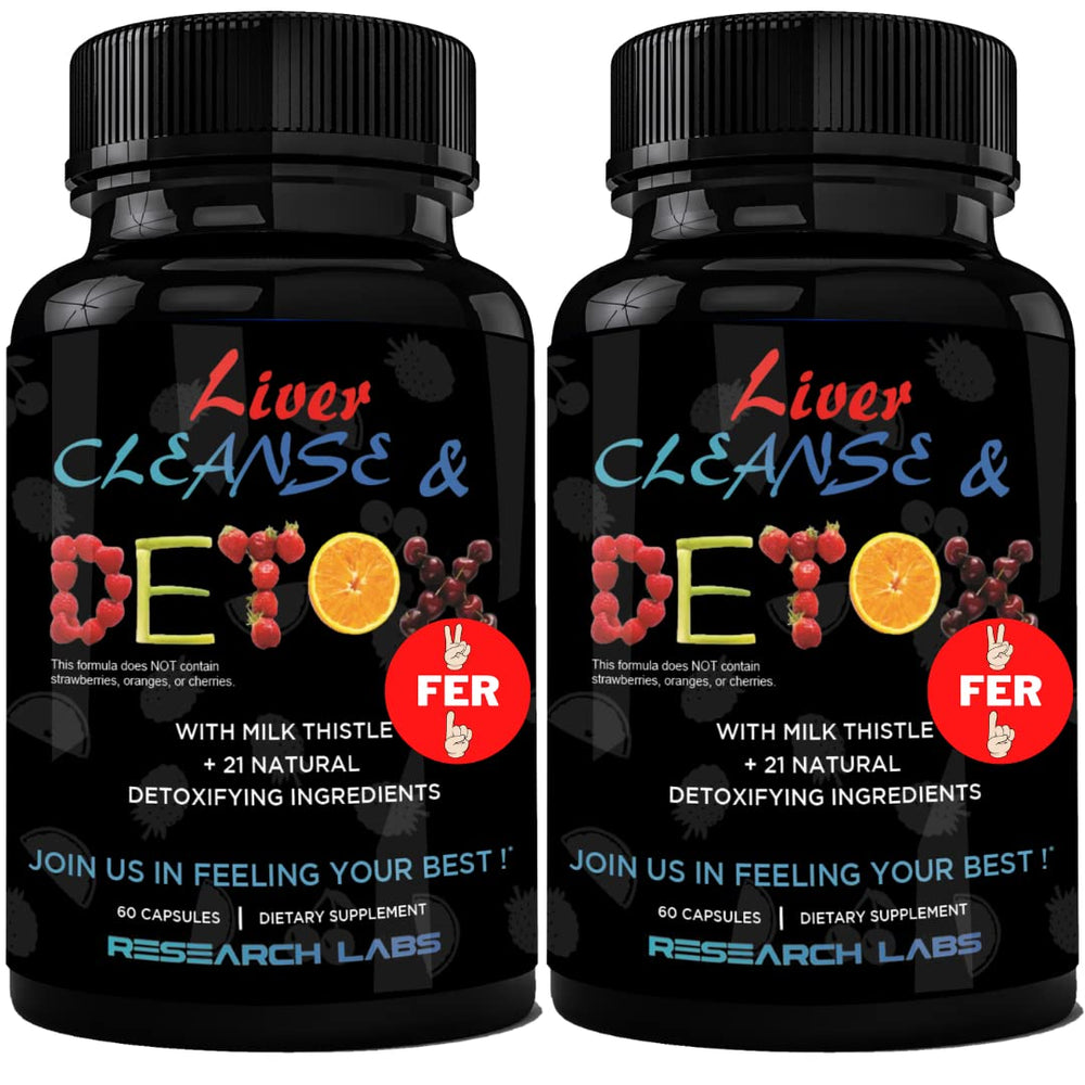 Research Labs Liver Detox 2 Pack front view