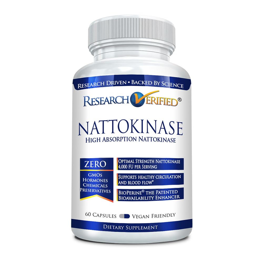 Research Verified Nattokinase 4000 FU hero image