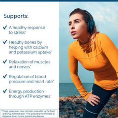 Product label for Researched Nutritionals Magnesium Glycinate 125mg capsules