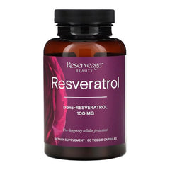 Veggie capsule form of resveratrol supplement