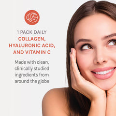 Nutrition facts label for Reserveage Beauty Collagen Candy