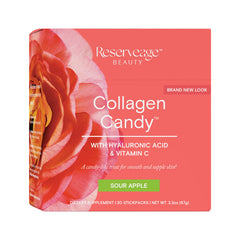 Packaging for Reserveage Beauty Collagen Candy Sour Apple