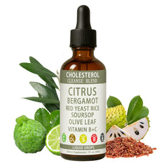 Bottle of RESONA Red Yeast Rice Drops with citrus bergamot