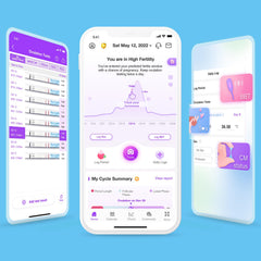 Reading results and snapping a photo with a smartphone