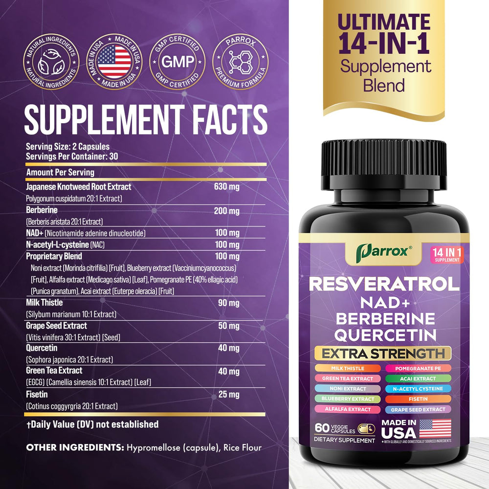 Milk Thistle, Grape Seed Extract and Fisetin components