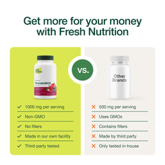 Icons indicating vegan, non-GMO, and gluten-free on packaging