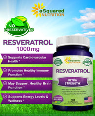 Close-up of resveratrol capsules