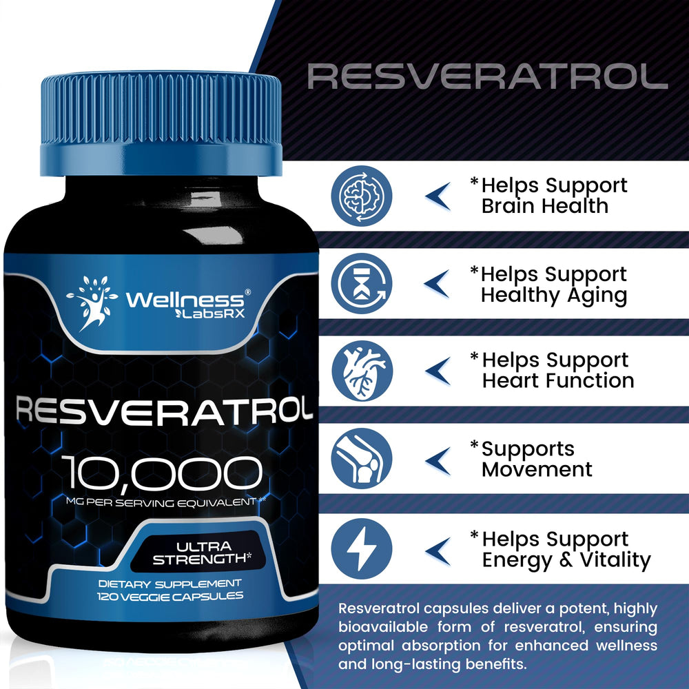 Illustration of heart health benefits from resveratrol