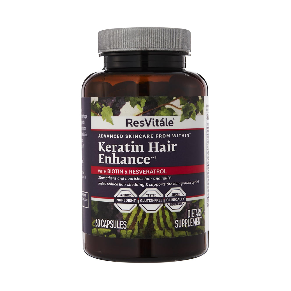 ResVitale Keratin Hair Enhance bottle label