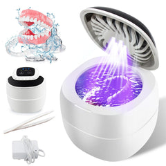 Front view of Retainer Cleaner Machine 45kHz ultrasonic cleaner