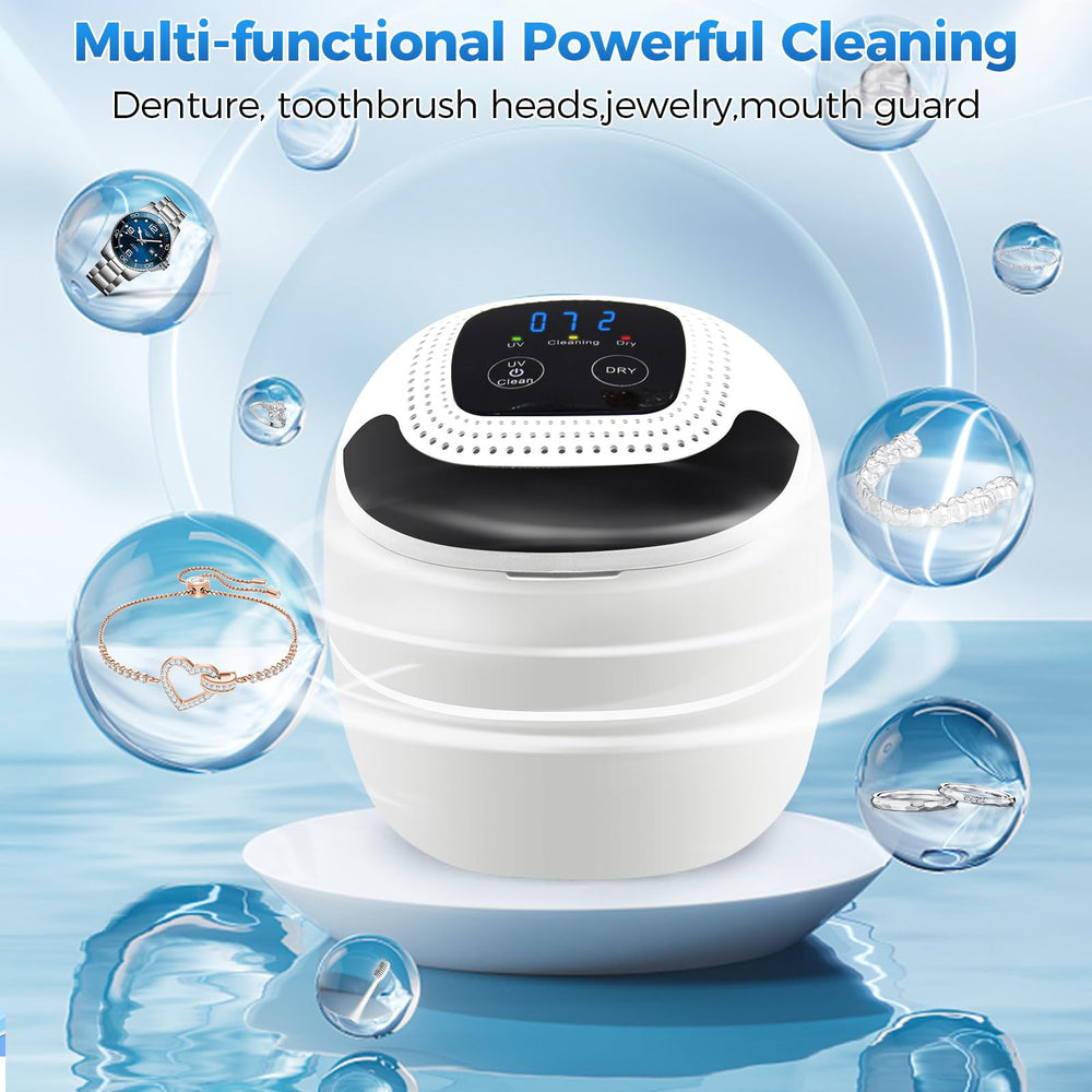 Compact portable unit showing 180 ml capacity
