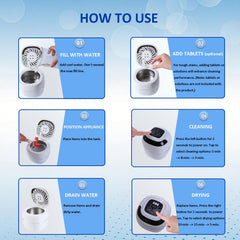 Product with 4 UV lights for thorough sanitization