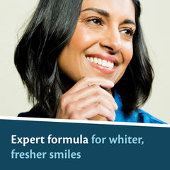 Denture cup with whitening cleaner soaking overnight