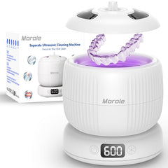 White ultrasonic retainer cleaner machine - front view