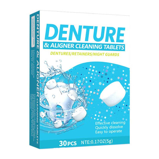 Retainer cleaner tablets 30-count packaging