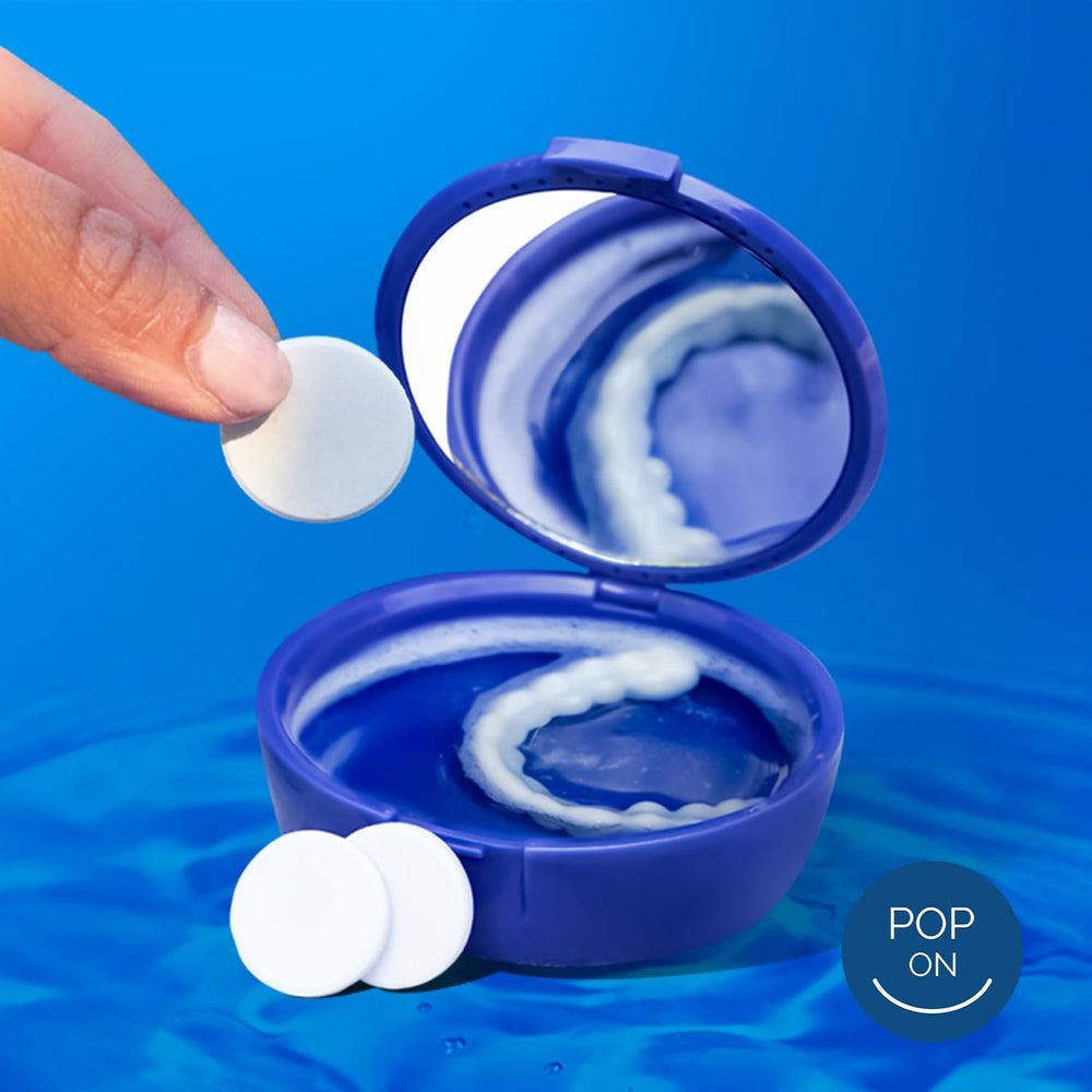 Dentist-approved cleaner tablets for Invisalign and other appliances