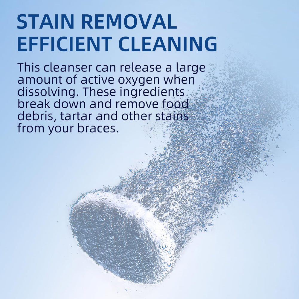 Travel-friendly packaging of cleaner tablets