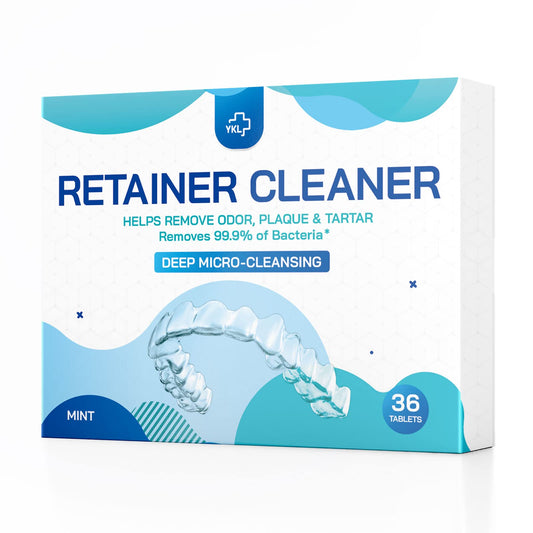 Box of Retainer & Denture Cleaner Tablets – 36-count