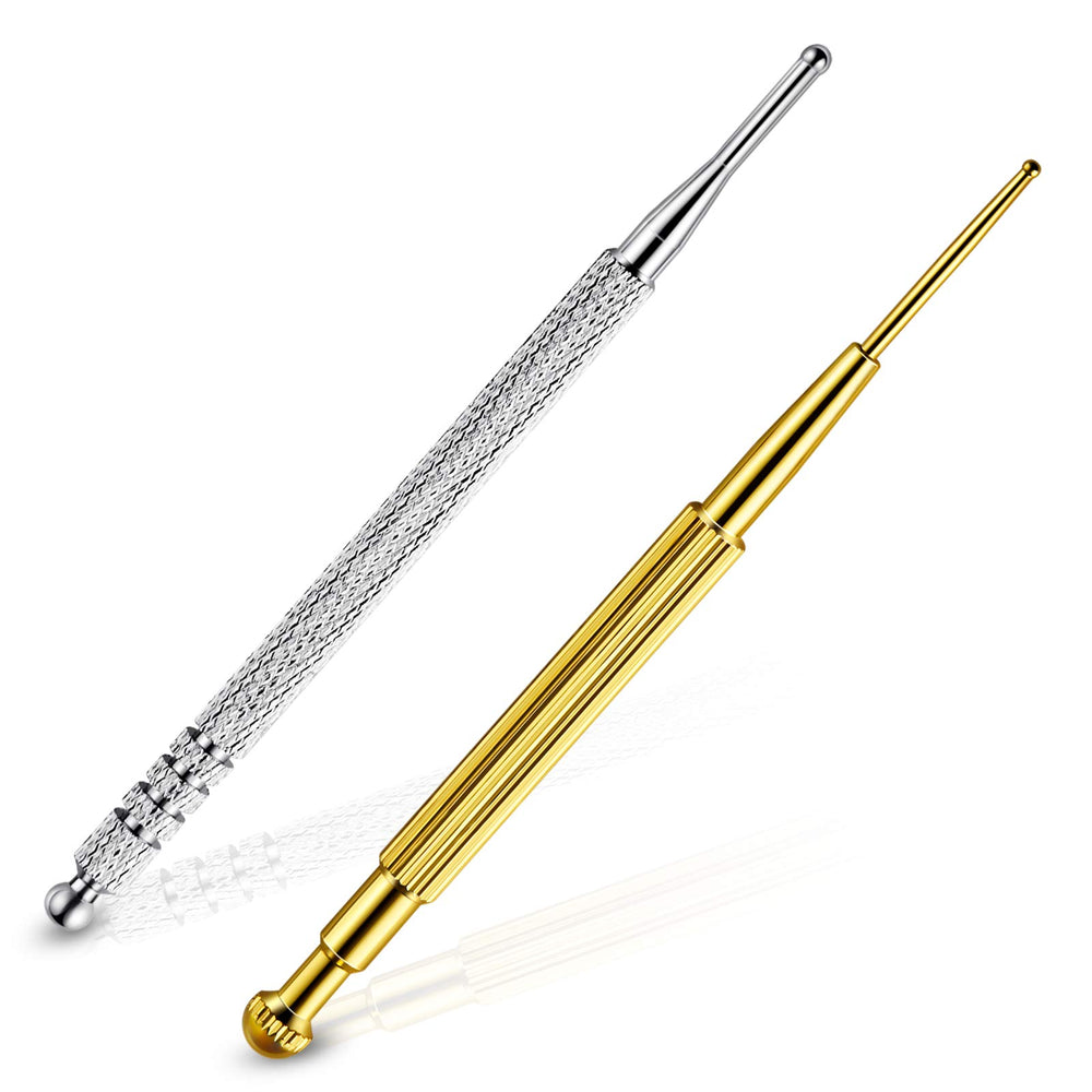 Retractable copper probe for facial reflexology