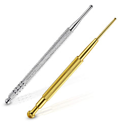 Retractable copper probe for facial reflexology