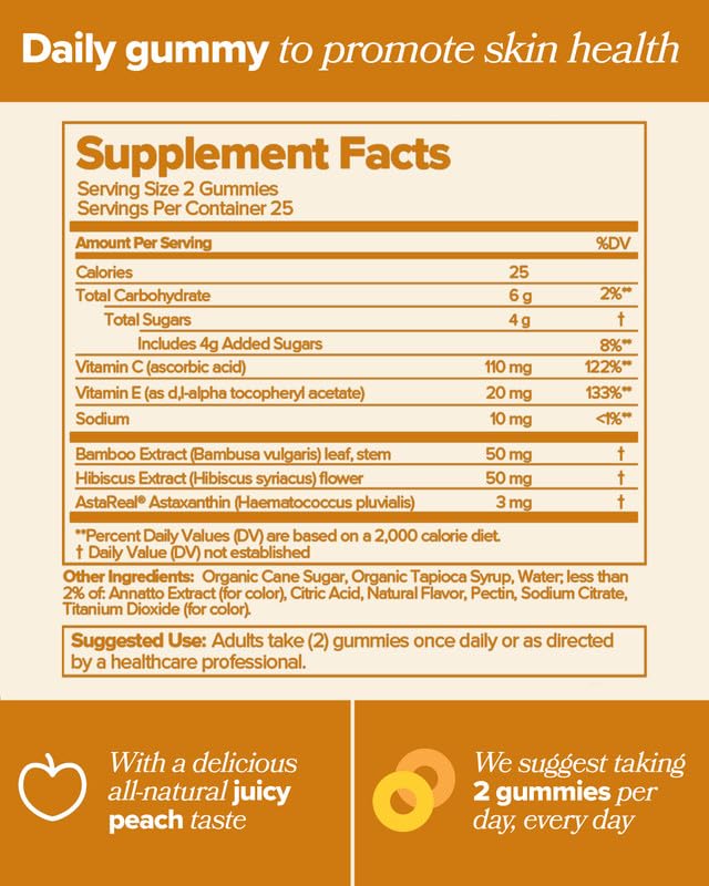 Lifestyle shot: glowing skin health with RETRO Gummy vitamins