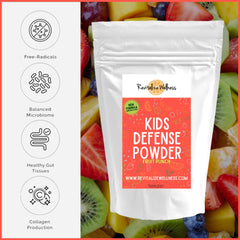 Prepared kid-friendly drink using Kids Defense Powder