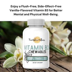 Nutritional information showing 125 mg Vitamin B3 per serving