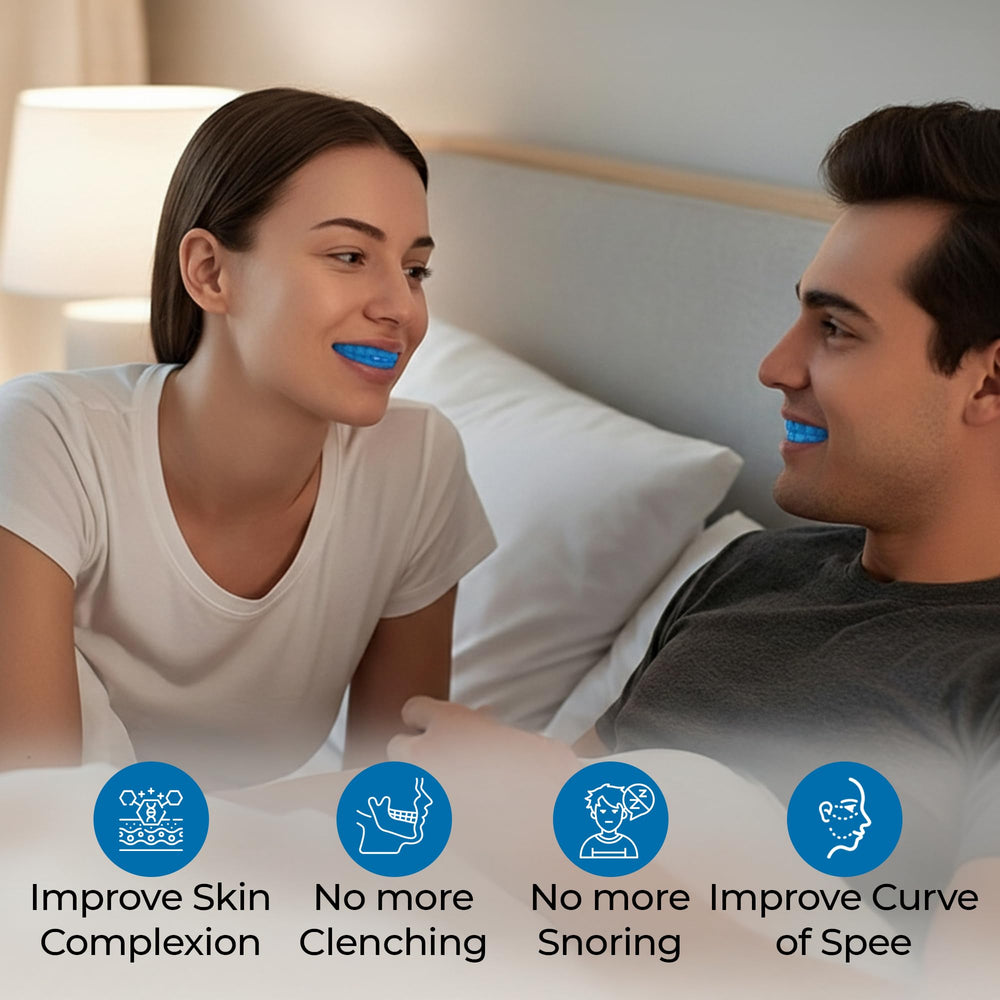 Relaxed jaw and improved facial posture with Reviv guard