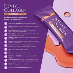 Revive Collagen Menopause Drink dosage information